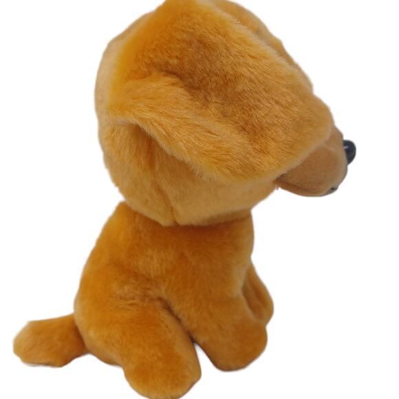 Ty ZuZu Puppy Dog Beanie‎ Boo Gold Glitter Eyes Stuffed Animal Plush Toy 7" - Picture 6 of 9